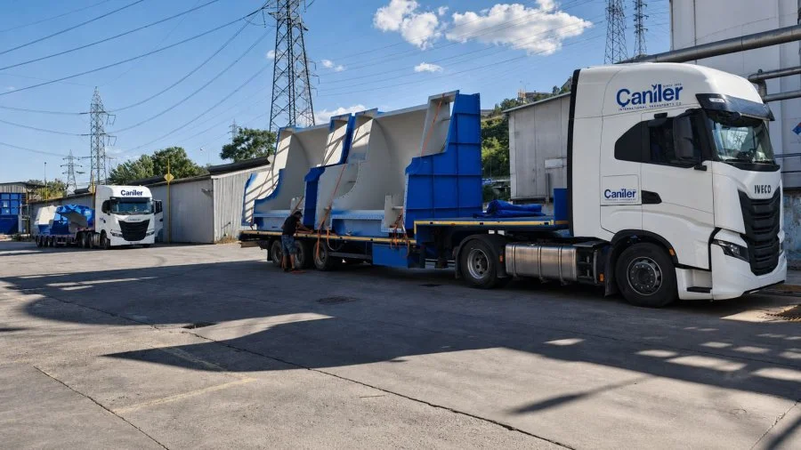 Kroman Çelik için özel makine taşımacılığı: proje tamamlandı