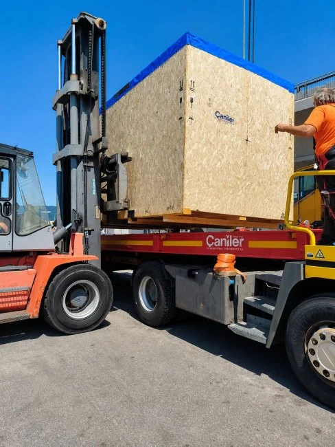 Special machinery transport for Kroman Çelik: project completed