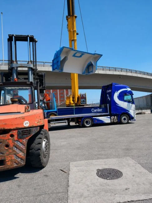 Kroman Çelik için özel makine taşımacılığı: proje tamamlandı