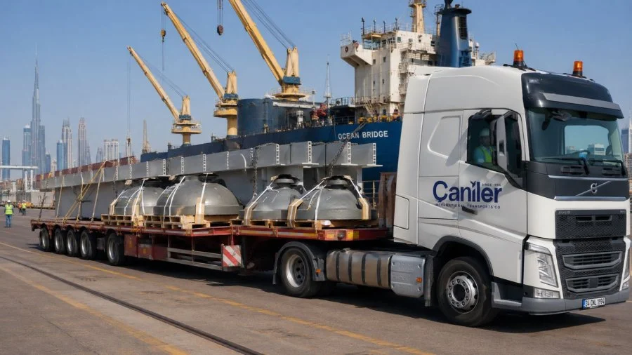 A land transport bridge between Europe and Dubai